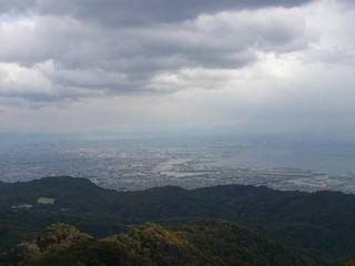 六甲山からの景色