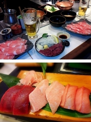 しゃぶしゃぶと寿司