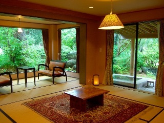 露天風呂付和室 ローズマリー